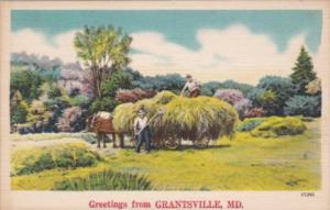 Maryland Greetings From Grantsville Landscape Scene