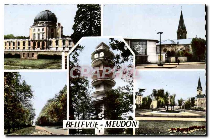 Modern Postcard Bellevue Meudon