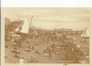 Sussex Postcard - The Beach - Brighton - Ref 18778A