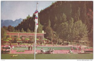 HARRISON HOT SPRINGS, British Columbia, Canada, 1940-1960's; Swimming Pool, H...