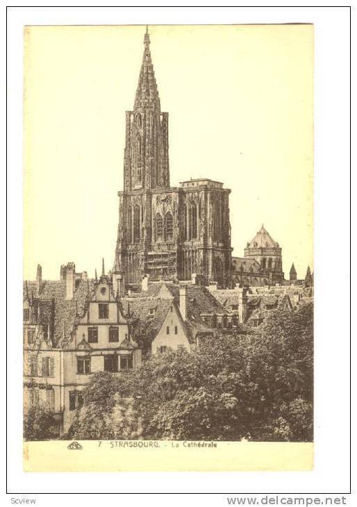 La Cathedrale, Strasbourg (Bas-Rhin), France, 1900-1910s