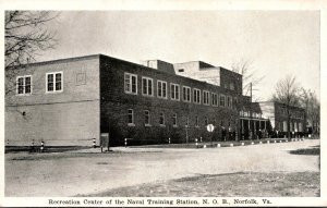 Virginia Norfolk Naval Training Station Recreation Center