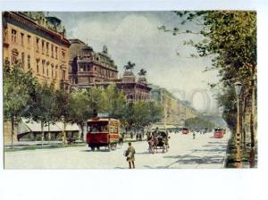 140843 WIEN Austria VIENNA State Opera House HORSE CAR TRAM PC