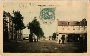 CPA MONTARGIS - Avenue de la Gare (631912)