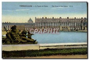 Old Postcard Versailles The Facade Of The Palace