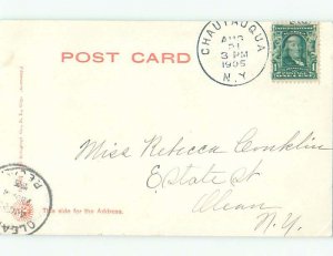 1905 Open Water With Shoreline In Distance Chautauqua Lake New York NY n6735