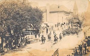 Cheyenne WY Frontier Days Business District Horse Parade RPPC