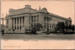 Belgium Anvers Le Musee Antwerp Vintage Postcard 04.35