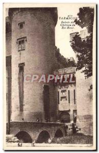 Old Postcard Tarascon Entree du Chateau of King Rene