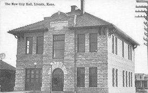 The new City Hall Lincoln Kansas