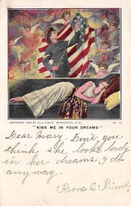 Painting of Kiss Me In Your Dreams Washington, DC USA 1906 