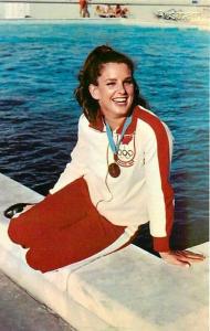 Canada, Marilyn Courson, Olympic Bronze Medal Winner, Swimmer, Dexter No 47232-C