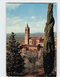 Postcard St. Claire's Steeple Assisi Italy