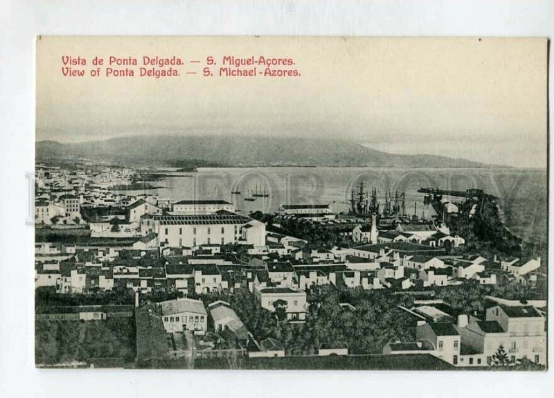 3144758 PORTUGAL Azores ACORES S.Michael Ponta Delgada Vintage