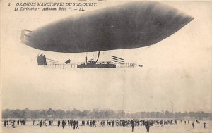 Grandes Manceuvres Du Sud-quest Zeppelin 1909 