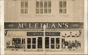 Marshall Texas TX McLellan's Store Storefront Real Photo Postcard c1940