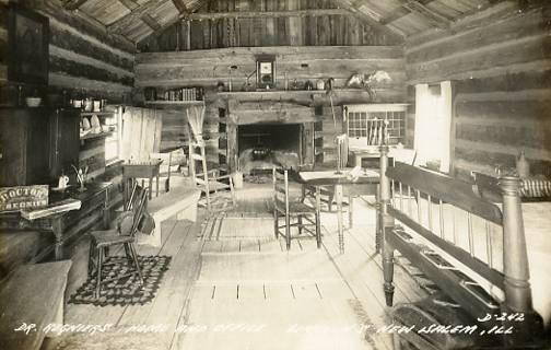 IL - Lincoln's New Salem. Dr. Regnier's Home and Office   *RPPC