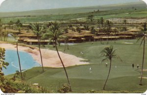 Royal Kaanapali Golf Course , 1st Green , Royal Lahaina Beach , Hawaii , 50-60s