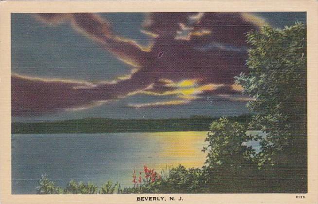 New Jersey Beverly Moonlight Scene