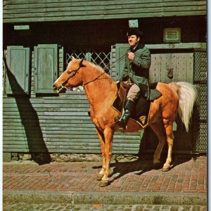 1976 Bicentennial Boston MA Paul Revere Costume History Historama Chrome PC A299
