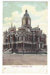 Court House. Anderson, Indiana. C.E. Wheelock postcard, made in Germany