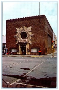 c1960 Poweshiek County Bank Jewel Box Exterior Grinnell Iowa IA Vintage Postcard