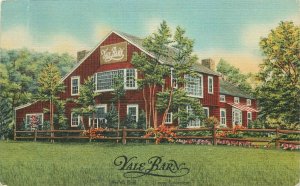 Postcard Connecticut Norfolk Canaan Yale Barn Restaurant occupation 23-8013