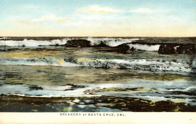 CA - Santa Cruz. Breakers