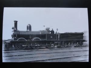 NSR Steam Locomotive No.75 & Crew - North Staffordshire Railway RP Photocard