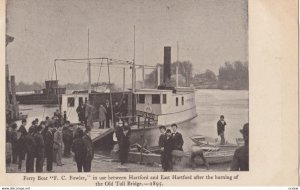 HARTFORD, Connecticut, 1906 ; Ferry Boat F.C. Fowler