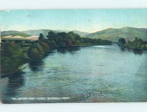 Divided-Back WATER SCENE Missoula Montana MT hk2949