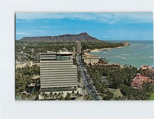 Postcard Top Of Waikiki Honolulu Hawaii USA