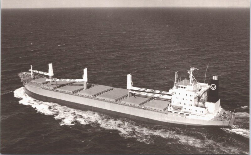 VOF Westerlaan MS Meerdrecht Cargo Ship Vintage RPPC 09.38
