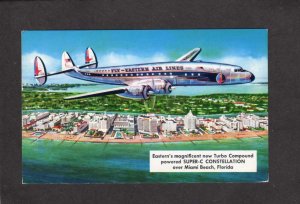 FL Eastern Airline Airplane Air Line Plane Super Constellation Miami Florida