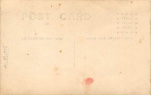 Real Photo Children with Toys Postcard