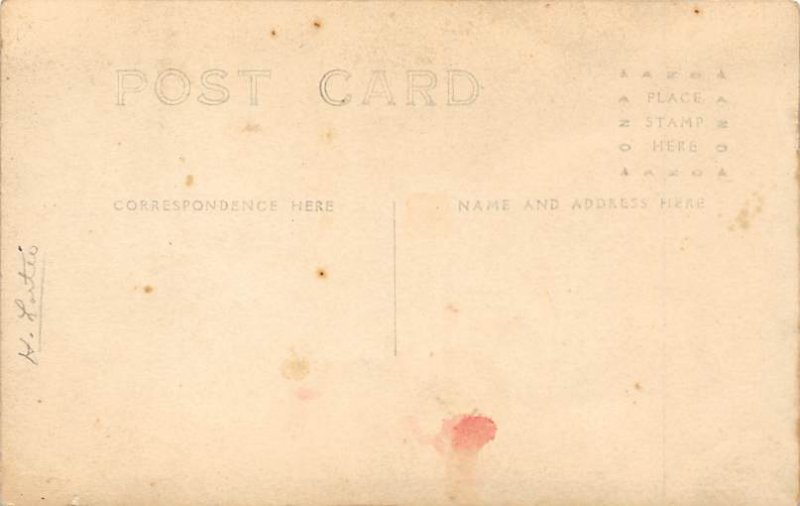 Real Photo Children with Toys Postcard