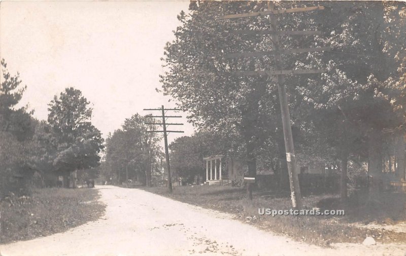 Dirt Road in Bellevue, Michigan