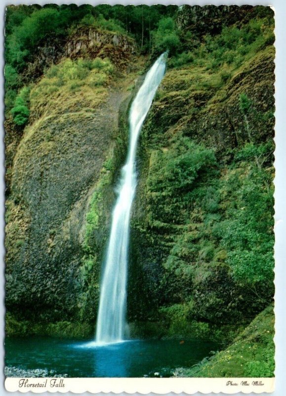 Postcard - Horsetail Falls - Oregon