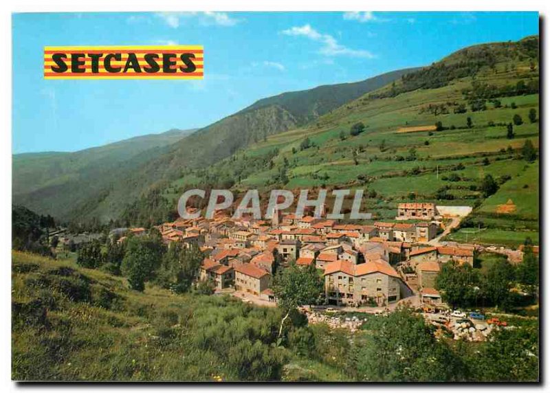 Postcard Modern Setcases Girona Pirineu Catala General view