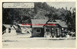 SD, Rapid City, South Dakota, Hollywood Park Cabins, Gas Station