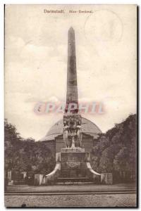 Germany - Deutschland - Darmstadt - Alice Denkmal Old Postcard