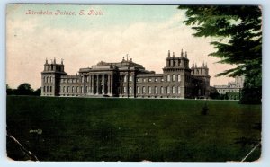 BLENHEIM Palace S. Front ENGLAND UK 1907 Postcard