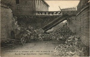 CPA CHARLEVILLE - Pont du chemin de fer (135064)