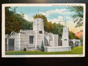 Vintage Postcard 1940 Sonotorium Harmon Park Kearney Nebraska (NE)