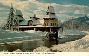 New Hampshire North Conway Railroad Station