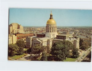 Postcard State Capitol, Atlanta, Georgia