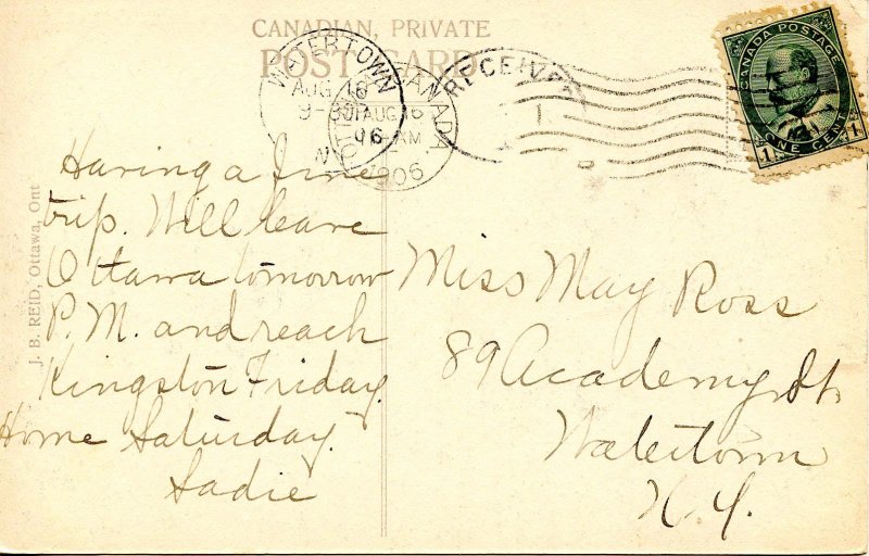 Canada - Ontario, Ottawa. Rideau Canal, Driveway Improvement