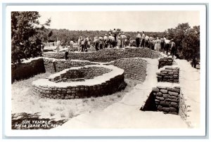 1951 Sun Temple Mesa Verde National Park Colorado CO RPPC Photo Postcard 