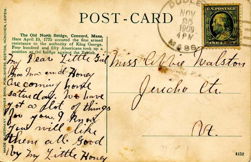 MA - Concord. Old North Bridge