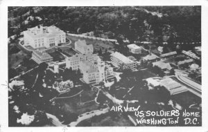 Washington DC US Soldiers Home Aerial View Real Photo Vintage Postcard AA75745